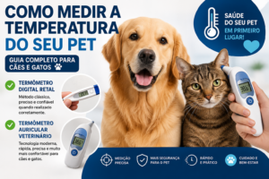 Aprenda como medir a temperatura do cachorro corretamente, conheça os valores de referência e saiba quando procurar um veterinário.