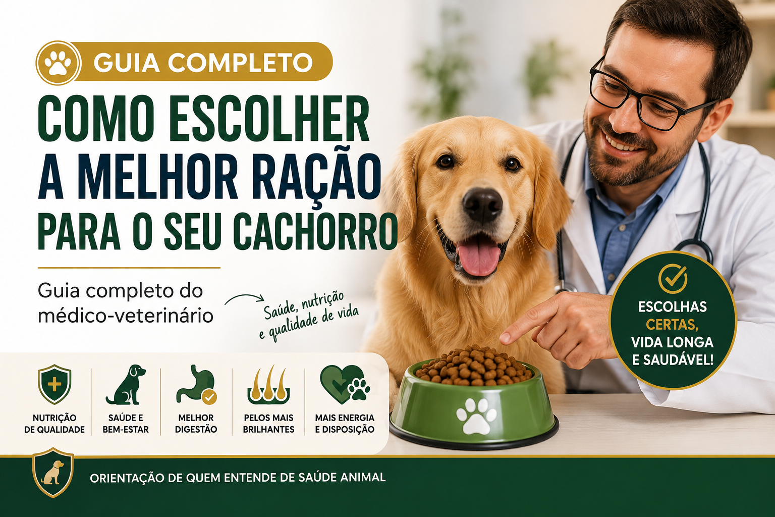 Como escolher a melhor ração para o seu cachorro